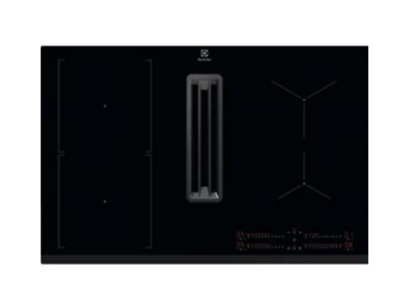 Electrolux Kcc83443, Schwarz, Integriert, Zonen-Induktionskochfeld, 4 Zone(N), 4 Zone(N), Vorderseite