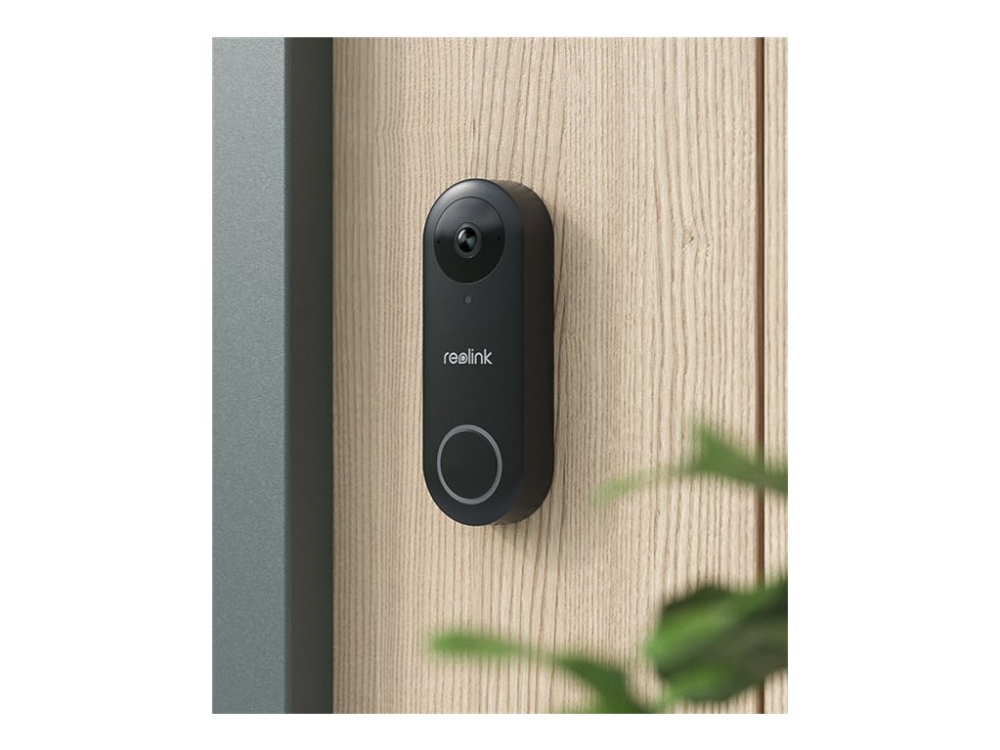 Reolink Smart 2K+ Video Doorbell Poe - Smart Dørklokke Og Klokkespil - Med Kamera - Kablet - 10/100 Ethernet