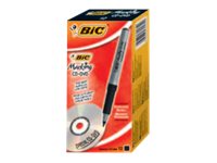 Bic Intensity, Feine Spitze, Silber, Extrafein, 0,9 Mm, 0,6 Mm, Aluminium, Karton, Emaille, Glas, Metall, Papier, Kunststoff