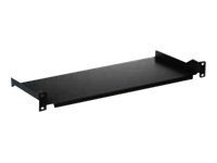 Intellinet Regal 1U 200Mm Rack 19" 2 Befestigungspunkte, Massiv, Schwarz