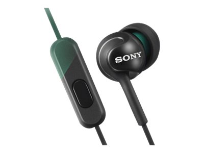 Sony Mdr-Ex110ap, Kabelgebunden, 5 - 24000 Hz, Anrufe/Musik, 3 G, Kopfhörer, Schwarz