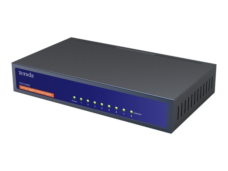 Tenda Teg1008d - Switch - 8 X 10/100/1000 - Desktop