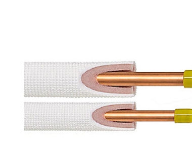 Grundisolerade kylrör - 1,0 mm, utan fläns och överfallsmutter, 50 m, 5/8 | Ventilation & Klimat - Värmepumpar - Tillbehör till värmepumpar | GameStuff