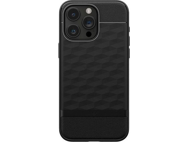 Dėklas Spigen Caseology Parallax Mag Magsafe Iphone 15 Pro Max Matte Juodas