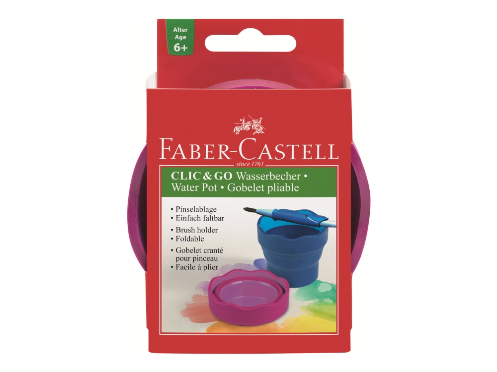 Faber-Castell 181517, Faber-Castell, Rot, Kunststoff