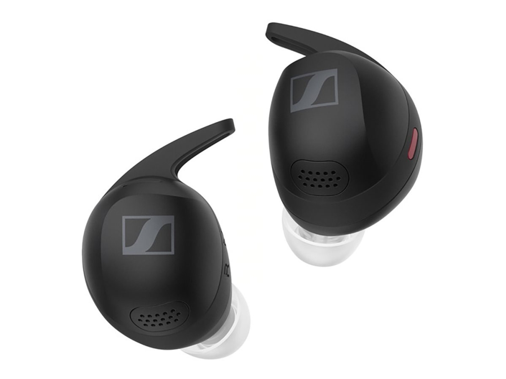 Sennheiser Momentum Sport True Wireless Hörlurar Med Mikrofon Inuti Örat Bluetooth Aktiv Brusradering Svart