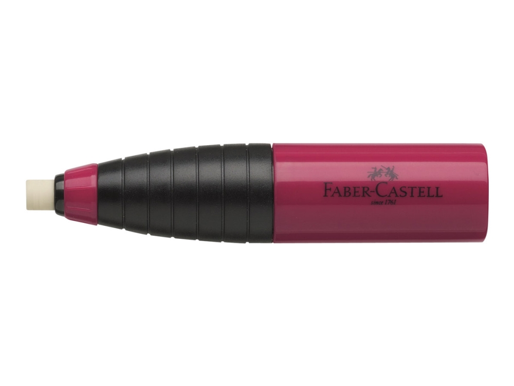 Faber-Castell - Holder Til Udvisker - Blå, Brombær