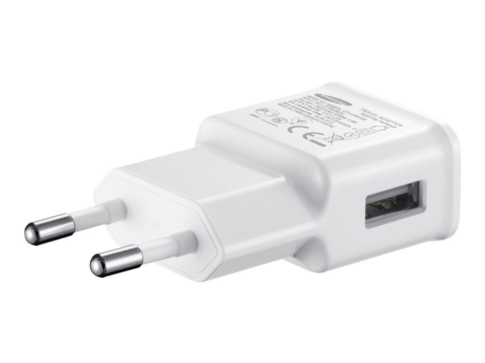 Samsung Eta U90ewe Strømforsyningsadapter Usb Kabel: Micro Usb Hvid For Galaxy Ace Core Mega Note Note Tab