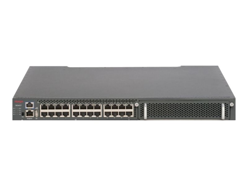Avaya Virtual Services Platform 7024Xt - Switch - Managed - 24 X 10 Gigabit Ethernet - Luftstrom Von Vorne Nach Hinten - An Rack Montierbar