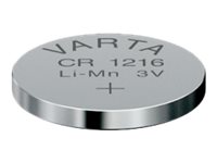 Varta Cr1216, Einwegbatterie, Cr1216, Lithium, 3 V, 1 Stück(E), 27 Mah