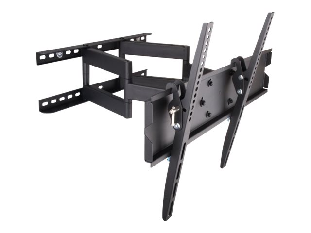 Techly Motion Led400 - Monteringssæt (Vægmontering, Dobbelt Arm) - For Lcd Tv - Sort - Skærmstørrelse: 42"-70" - Vægmonterbar