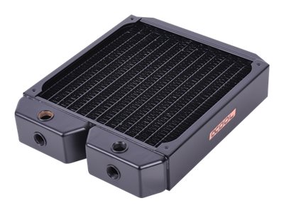 Alphacool Nexxxos Xt45 Full Copper - Radiator Til Væskekølesystem - Sort