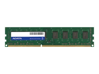 Adata Addu1600w8g11-S, 8 Gb, 1 X 8 Gb, Ddr3l, 1600 Mhz, 240-Pin Dimm, Grün