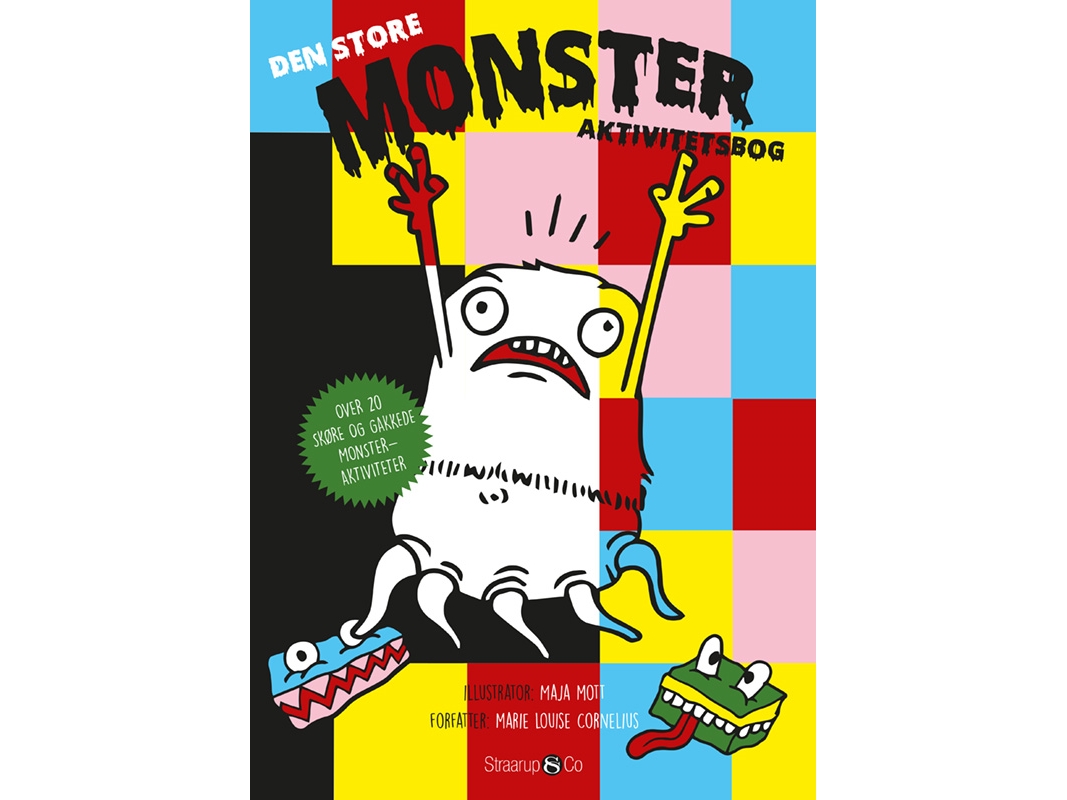 Den Store Monsteraktivitetsbog | Marie Louise Cornelius