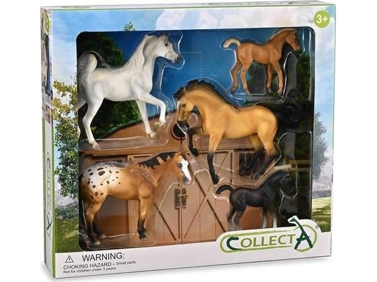 Figurka Collecta Collecta 5 Koni W Opakowaniu