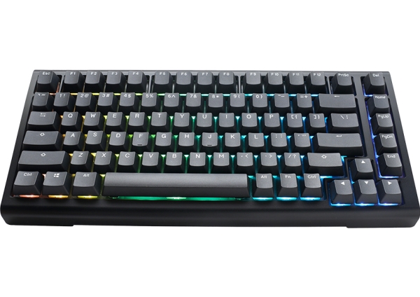 Ducky Tinker 75 Gaming-Tastatur, Rgb - Mx-Blau (Iso-De)