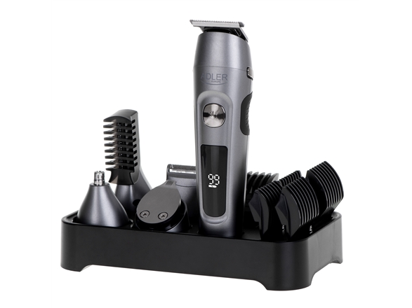 Adler Ad 2944 6-In-1 Pflegeset Mit Lcd-Display Und Ladestation