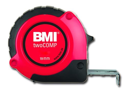 Båndmål Ec2 19Mm 5M M/Magnet 2-Komp.