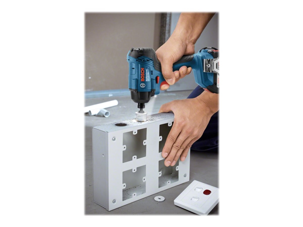 Bosch batteridrevet slagskruemaskine GDR 18V-160, uden batteri og oplader - SOLO