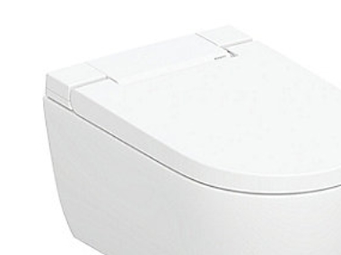 Geberit Aquaclean Alba Douchetoilet Væghængt: Wc-Skål: Hvid / Keratect, Designafdækning: Hvid