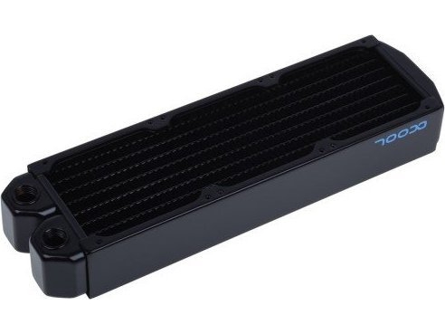 Alphacool Nexxxos Xt45, Sort, Kølerlegeme, Væske, Messing, Cooper, Stål, 1/4", 1,5 Bar