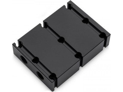 EK Water Blocks 3831109814017, Vandblokke-bro, Acetal, Polyoxymethylen (POM), Sort, 1/4, Bundkort