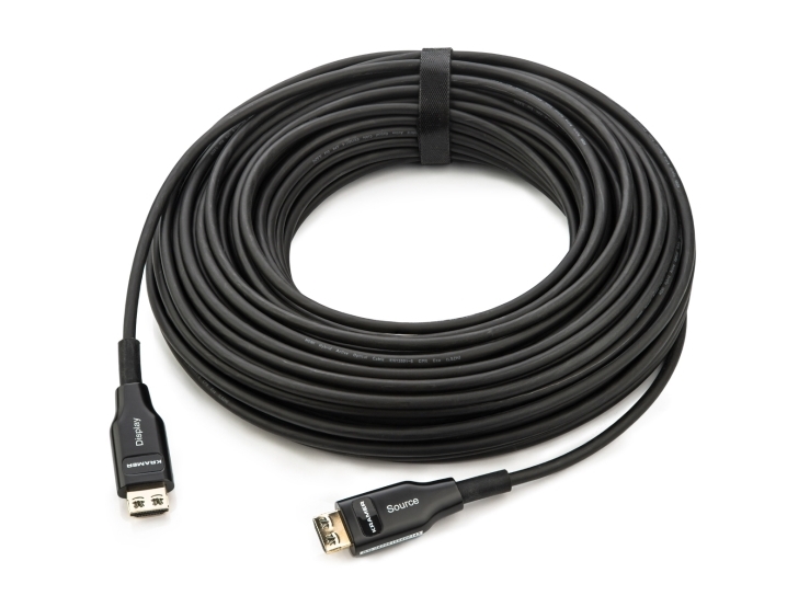 Kramer Electronics Cls-Aoch/60F, 50 M, Hdmi Typ A (Standard), Hdmi Typ A (Standard), 18 Gbit/S, Audio Return Channel (Arc), Schwarz