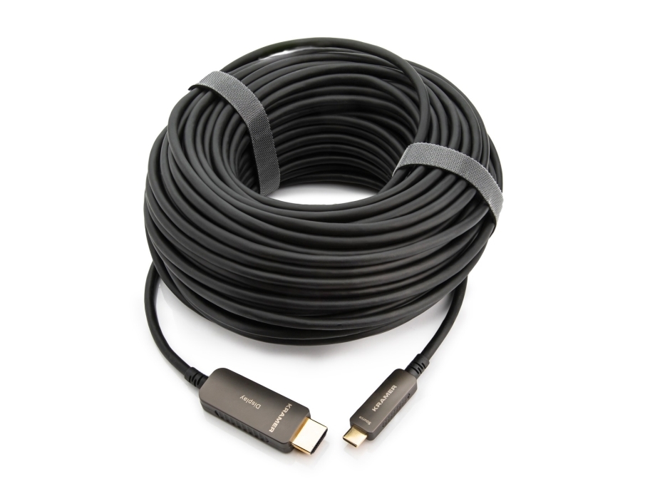 Kramer Electronics Cls-Aocu/Ch-50, 15,2 M, Usb Typ-C, Hdmi Typ A (Standard), Männlich, Männlich, Gerade