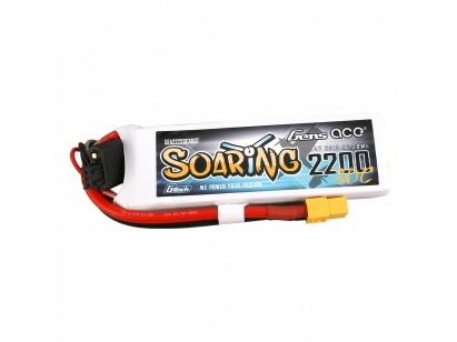 Gens Ace G-Tech Soaring 2200Mah 7,4V 30C 2S1p Xt60 Batteri