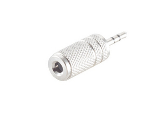 Shiverpeaks -Basic-S--Adapter, Jack-Stik Stereo 2,5 Mm Til Jack-Stik Stereo 3,5 Mm, Metal (Bs57020-M)