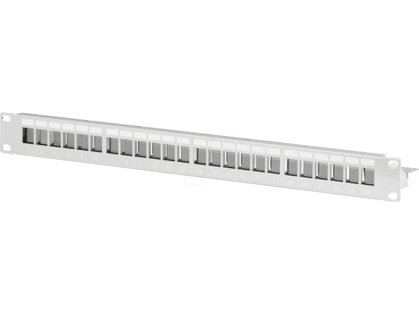 Efb Elektronik Distri. Panel 19In 1U 24P Grey, 2.5Mm, 2.5Mm
