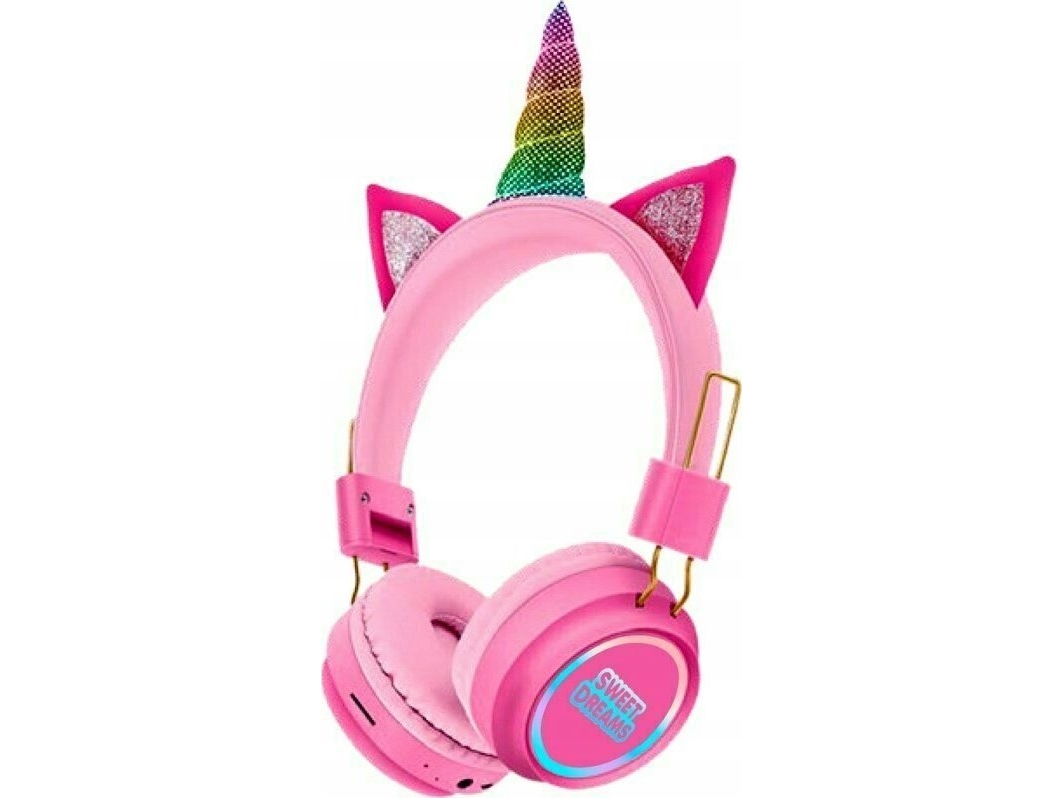 Kinder Euroswan Kabellose Kopfhörer, Bluetooth, Led Sweet Dreams Kl11419 Kinder Euroswan