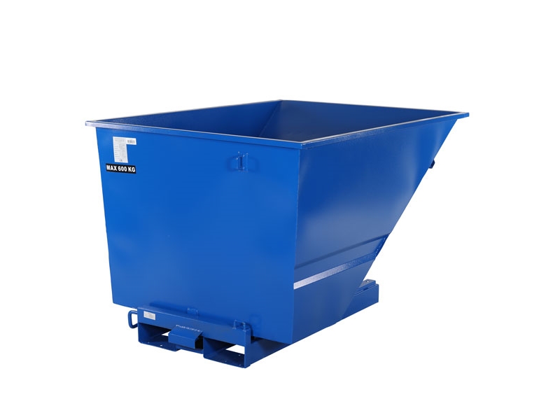 Tipcontainer Light 1100l 600kg Blå