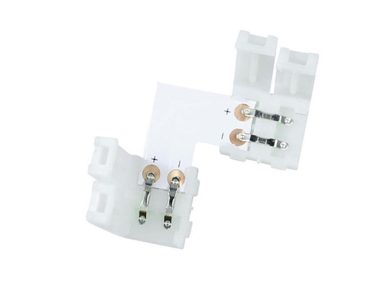 Nenurodyta_V Led Strip Connect Led-Con-L10, 10Mm L Shape, Solderless