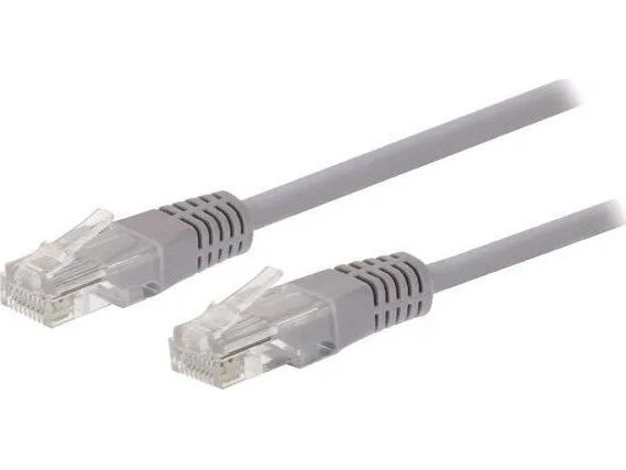 C-Tech Kabel C-Tech Patchkabel Cat5e, Utp, Grau, 3M