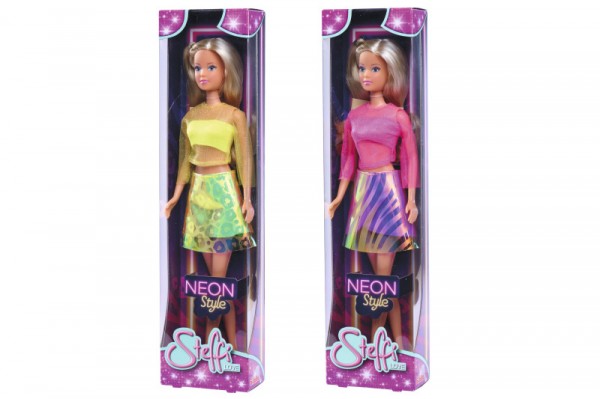 Simba Steffi Love Neon Style Puppe, 2 Typen