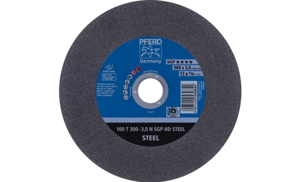 Pferd Stationary Cut-Off Wheels Sgp Hd Steel, Stål, 20 Stk