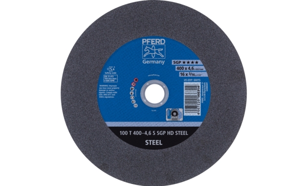 Pferd Stationary Cut-Off Wheels Sgp Hd Steel, Stål, 10 Stk