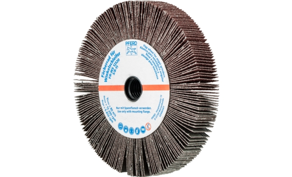 Pferd Unmounted Flap Wheels For Angle Grinders, 2 Stk
