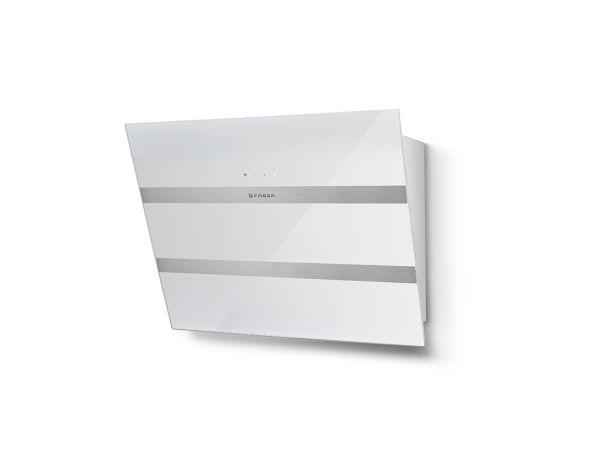 FABER S.p.A. Steelmax EV8 LED WH/X A80, 730 m³/t, Aftræk/Recirkulerende, B, A, F, 68 dB
