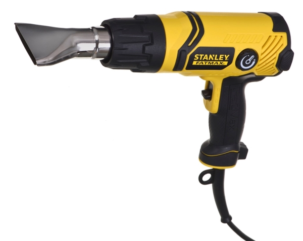 Stanley Fme670k, Heißluftpistole, Pistolengriff, Überhitzung, Schwarz, Gelb, 550 L/Min, 600 °C
