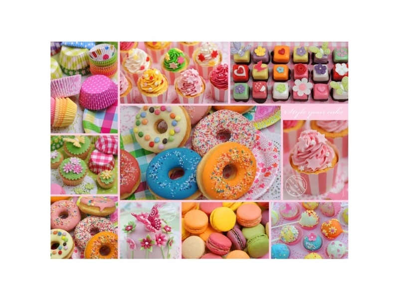 Educa 500 Sweet Party Collage