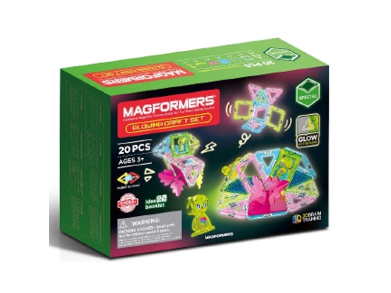 Magformers Leuchtendes Bastelset 20 Teile