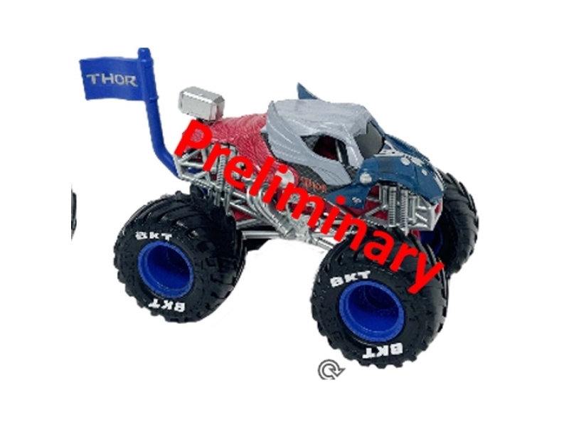 Monster Jam - Monster Truck Bil - 1:64 - Marvel Spider Man