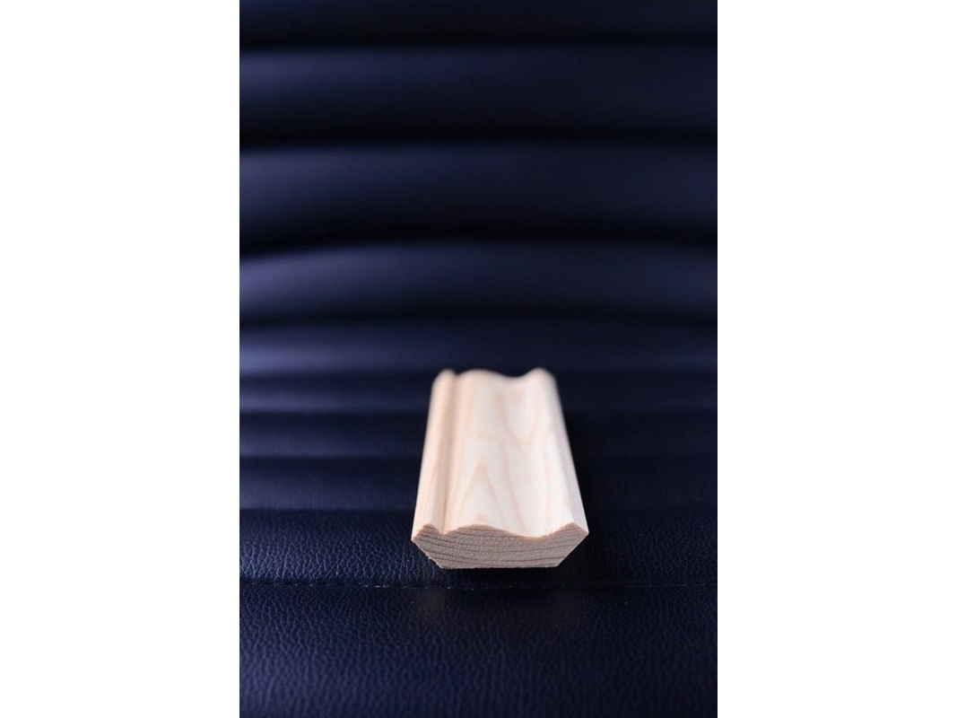Afslutningsliste 15X55x1200 Mm Fyrretræ