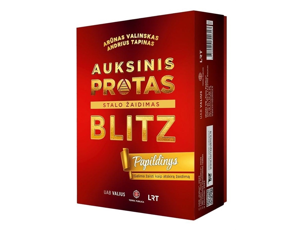 Brettspiel Auksinis Protas.Blitz Papild