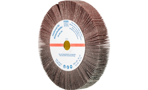 Pferd Unmounted Flap Wheels For Angle Grinders, 2 Stk