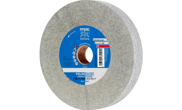 PFERD PNK-H 15025-25,4 SiC F, metalli, 5100 rpm, 15 cm, 25 mm, 1 kpl
