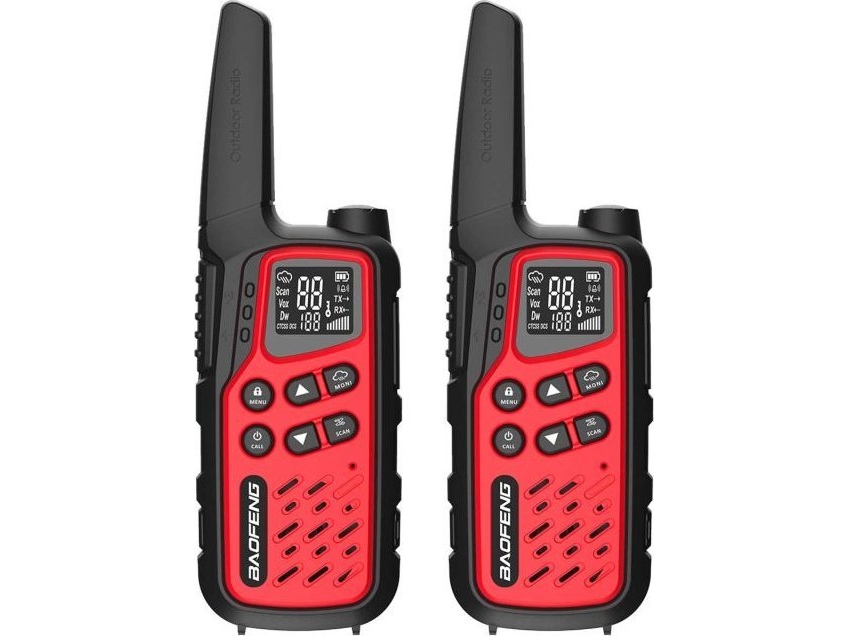 Walkie-Talkie Baofeng Bf-T25e Rot