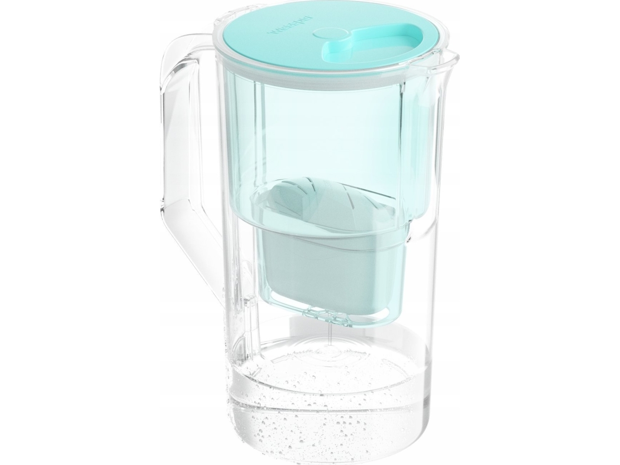 Wessper filterkanna Wessper AquaMax Basic 2,5L mint | Köksutrustning - Vattenfiltrering - Vattenfiltreringskanna | GameStuff